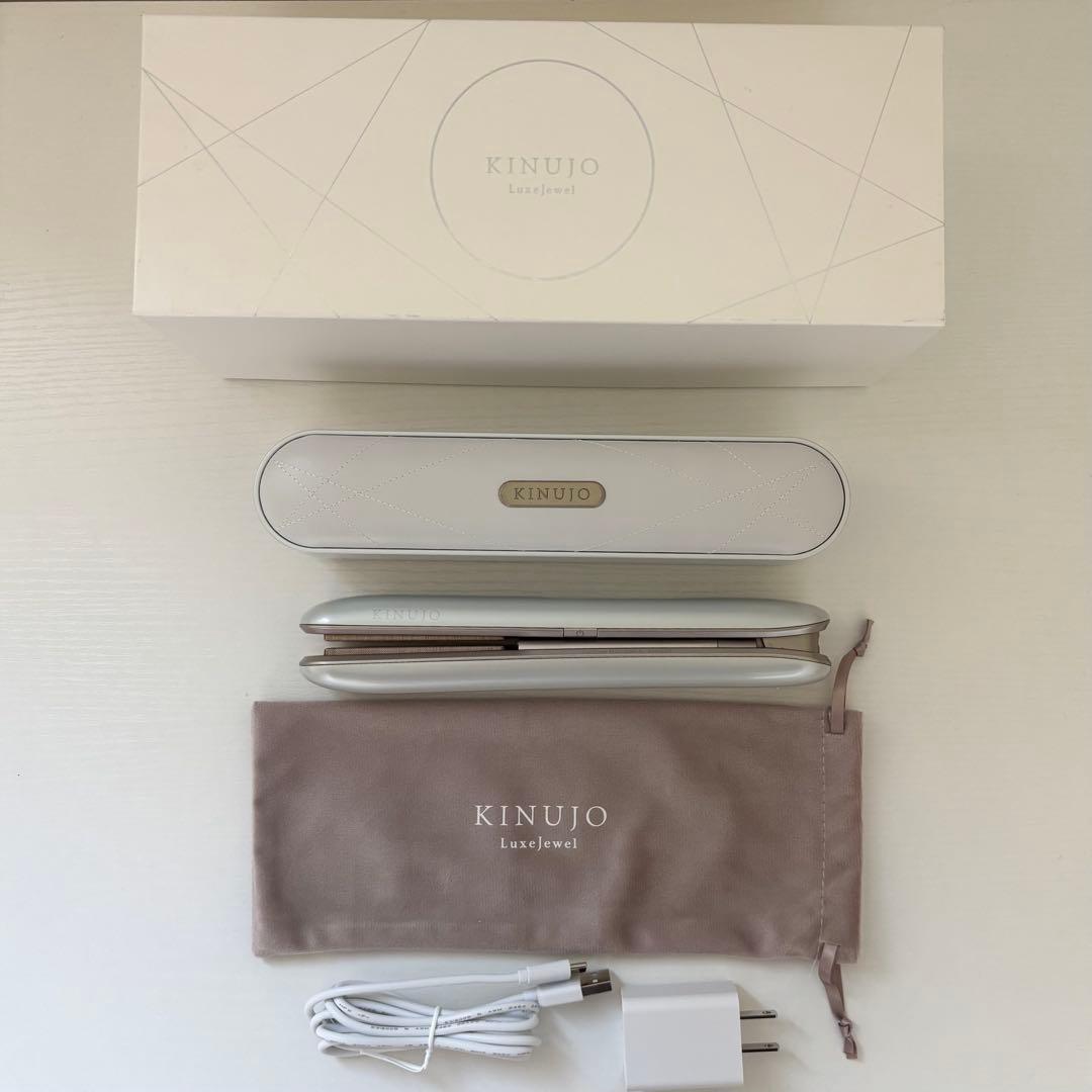 KINUJO キヌージョ LuxeJewel コードレスストレートアイロン