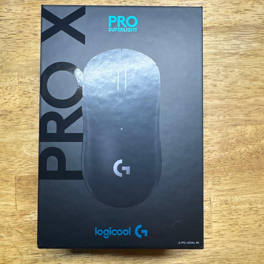 マウス・トラックボール logicool PRO X SUPERLIGHT G-PPD-003WL-BK