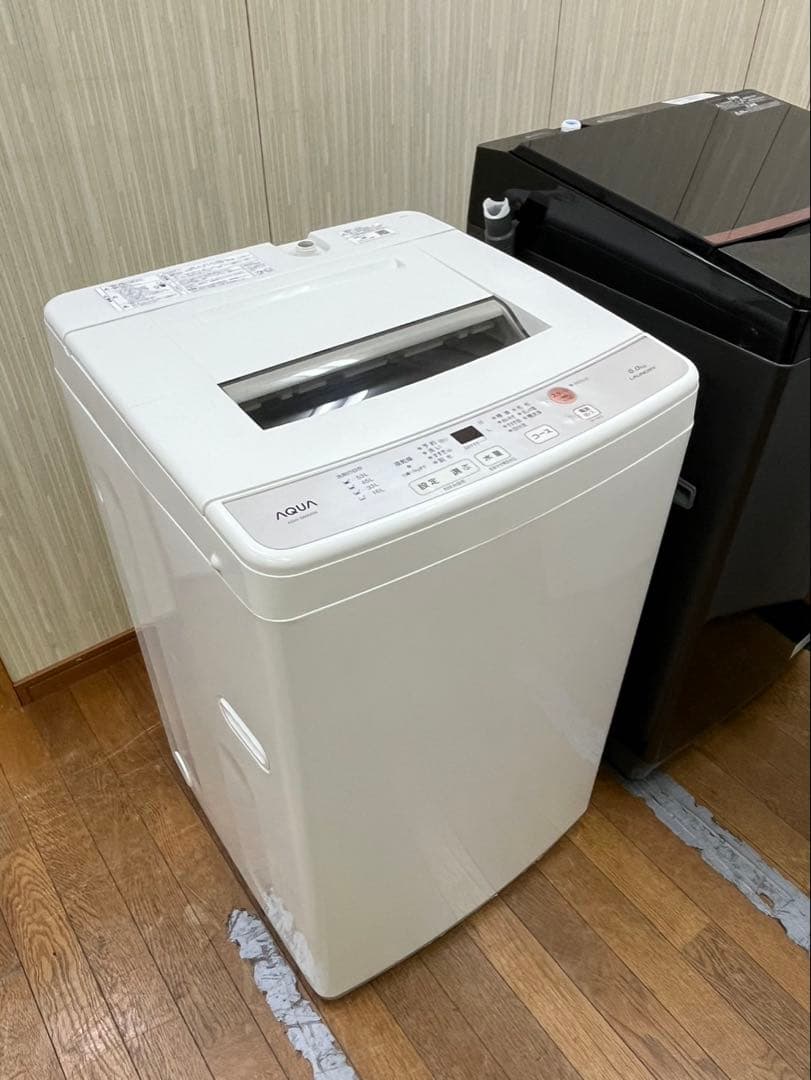 6.0kg AQUA 全自動 縦型洗濯機 AQW-S60G 2018年