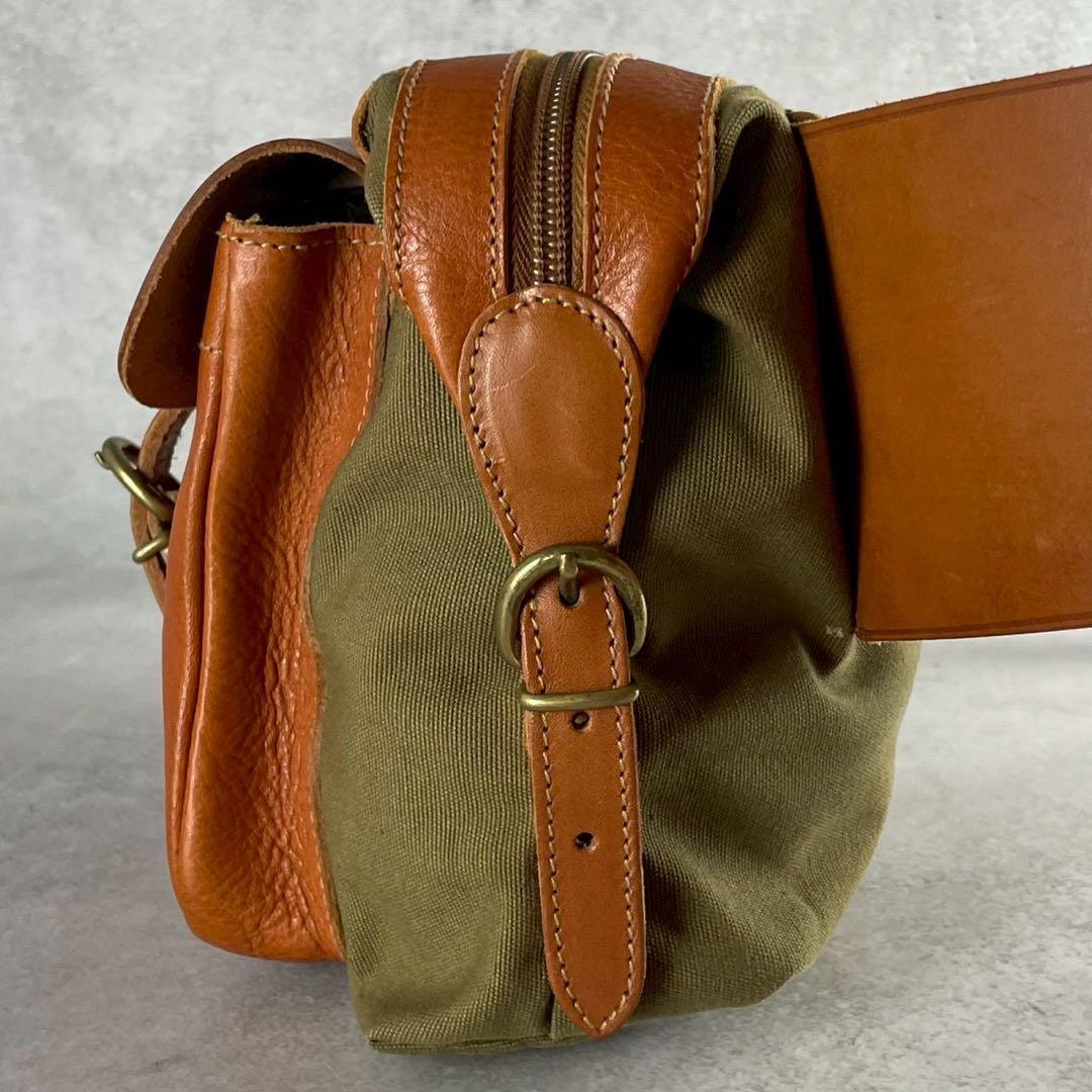 極美品✨ イルビゾンテ ウエストバッグ ボディバッグ レザー 斜め掛け