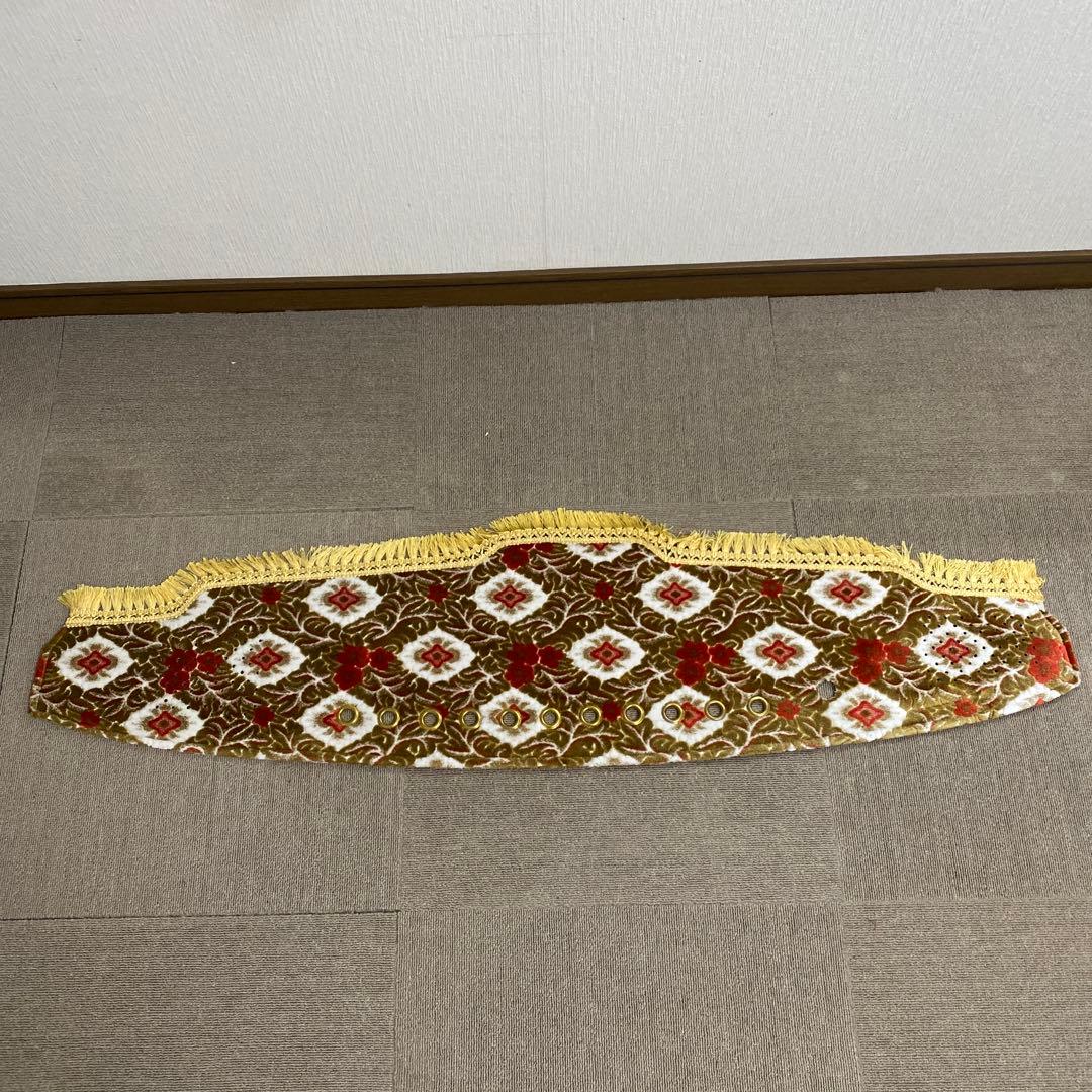 軽トラ　キャリイ　DA16T 大花束/オレンジ　ダッシュマット