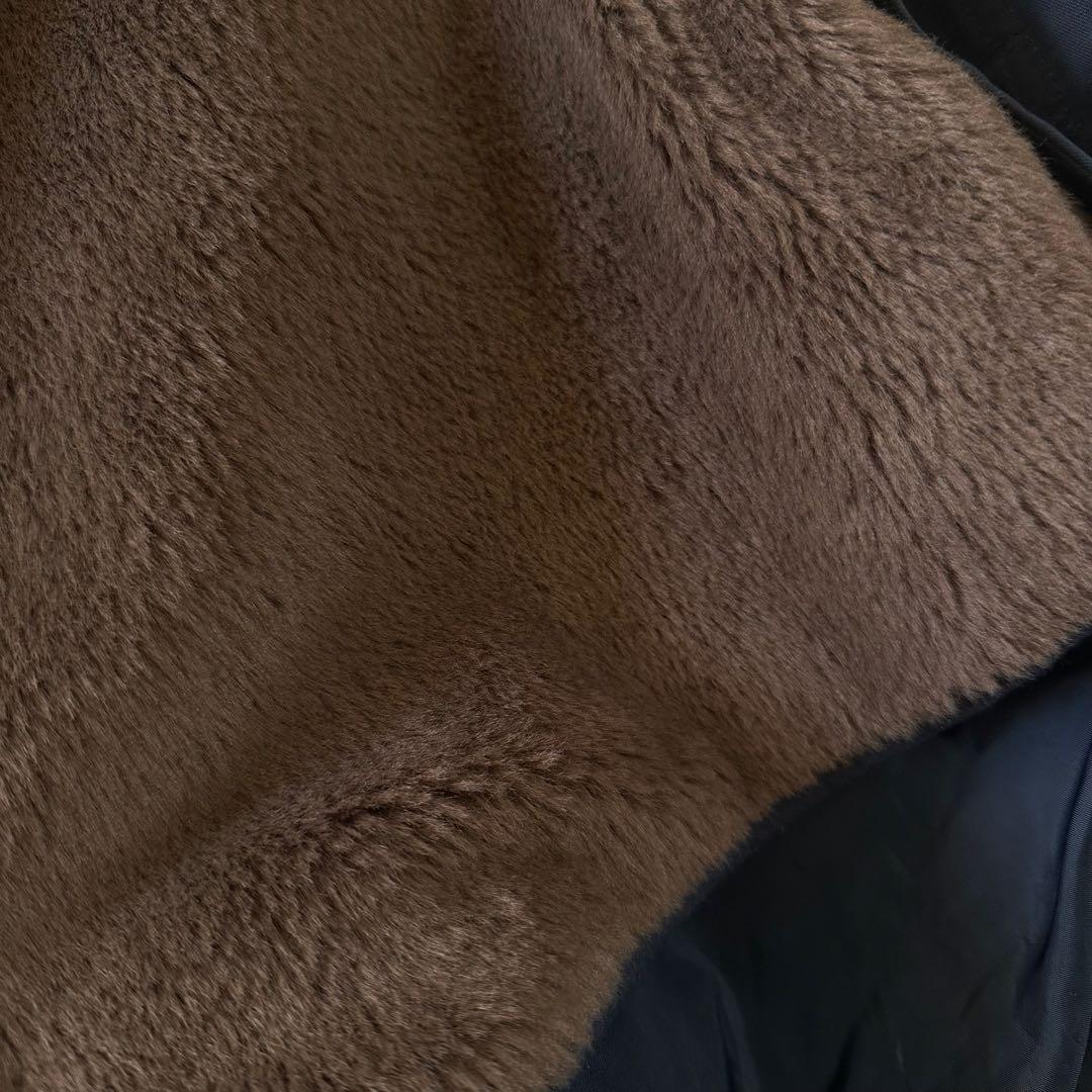 美品♪イエナ ボアライナー付き C/Peモッズコート ファーフード 紺 ネイビー