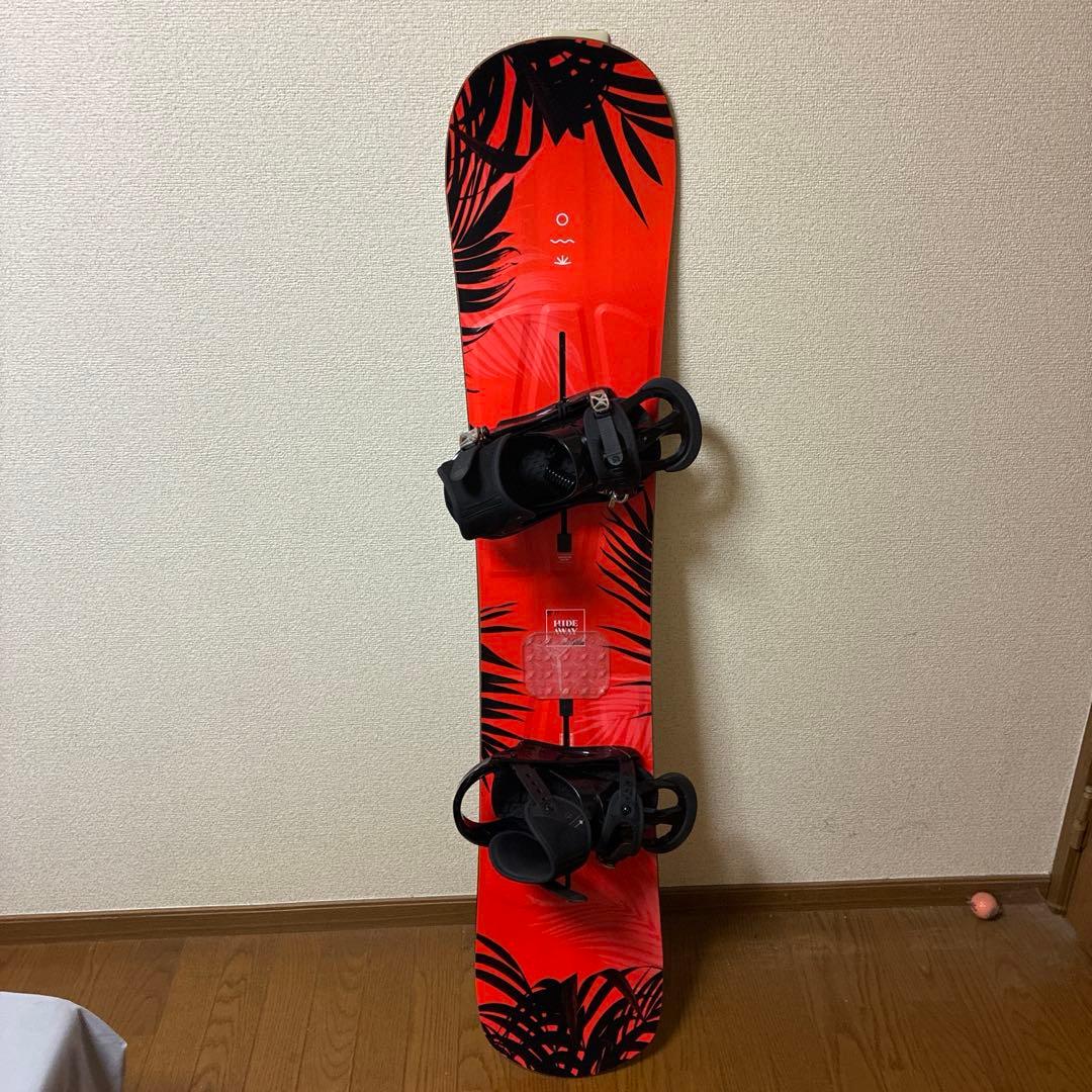 Burtonレディーススノーボード 3点セット