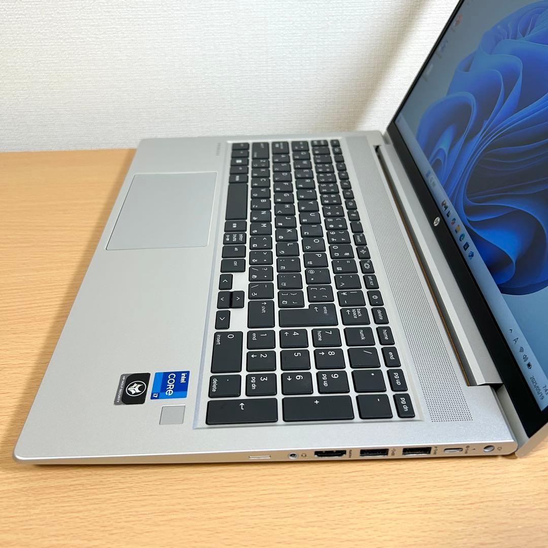 美品 hp Probook 450G9 i7 32GB 512GB 15型