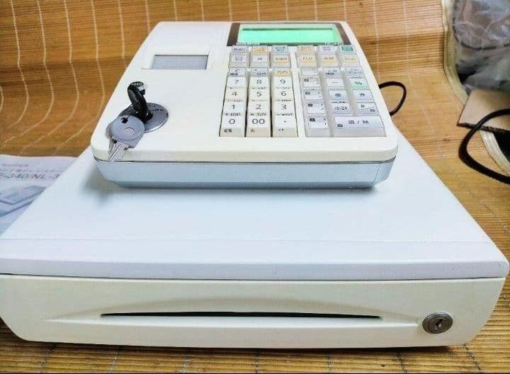 カシオレジスター　TE-340/NL300　フル設定無料　010033