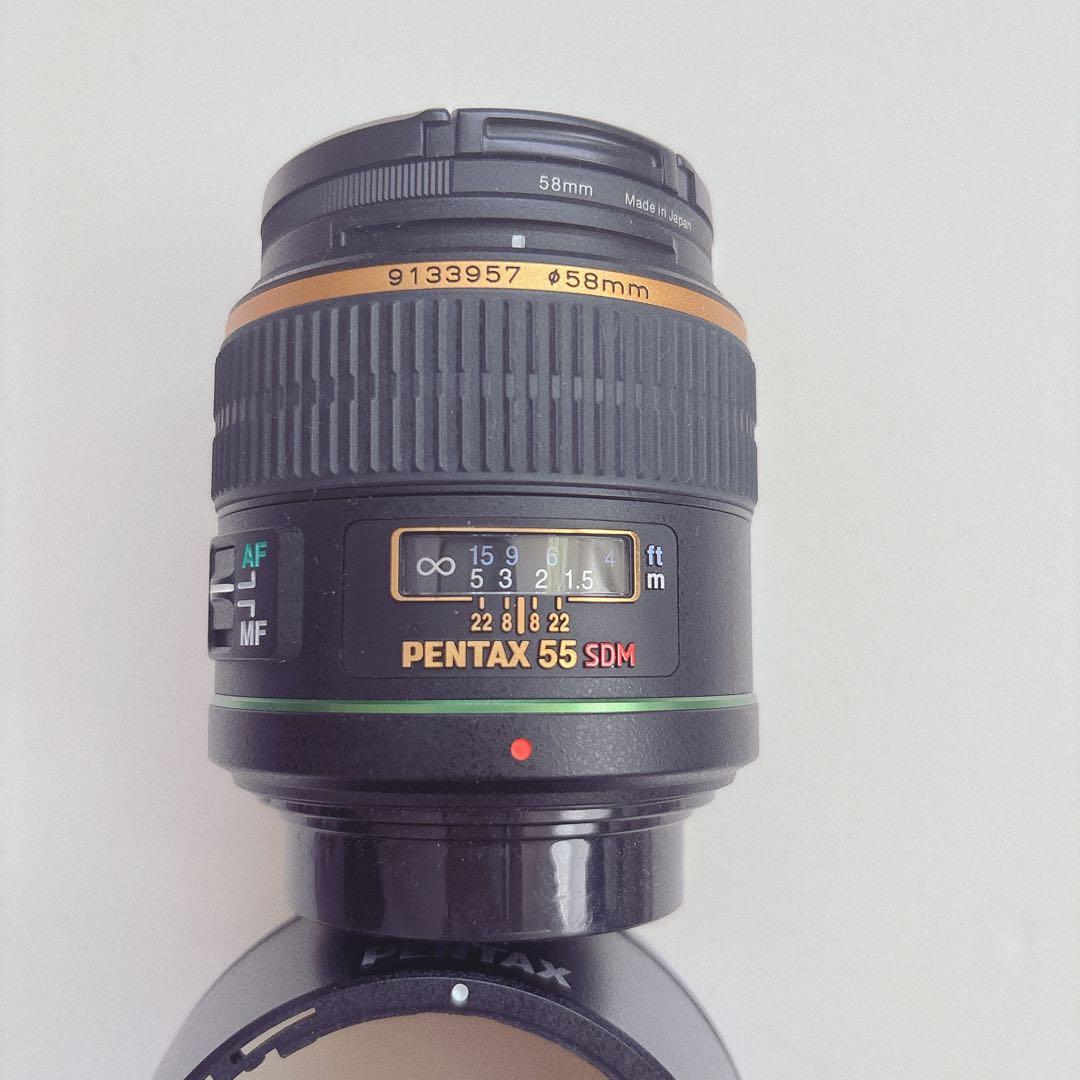 PENTAX DA 55mm f/1.4 SDM レンズ