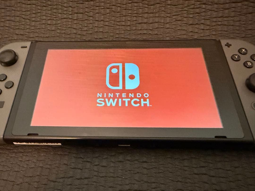 ゆっちゃん　Nintendo Switch本体グレー Joy-Con