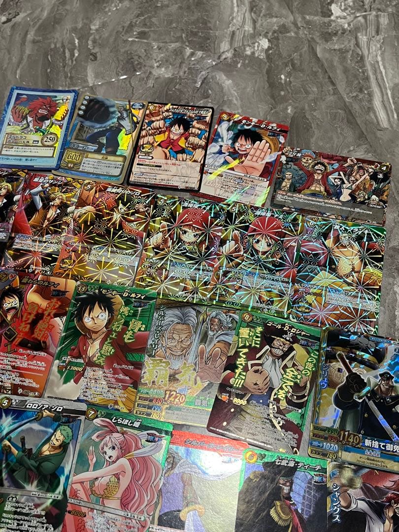 希少　限定品　ミラバト　ワンピース　ミラクルバトルカードダス 　ルフィ　ゾロ