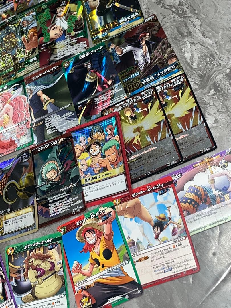 希少　限定品　ミラバト　ワンピース　ミラクルバトルカードダス 　ルフィ　ゾロ