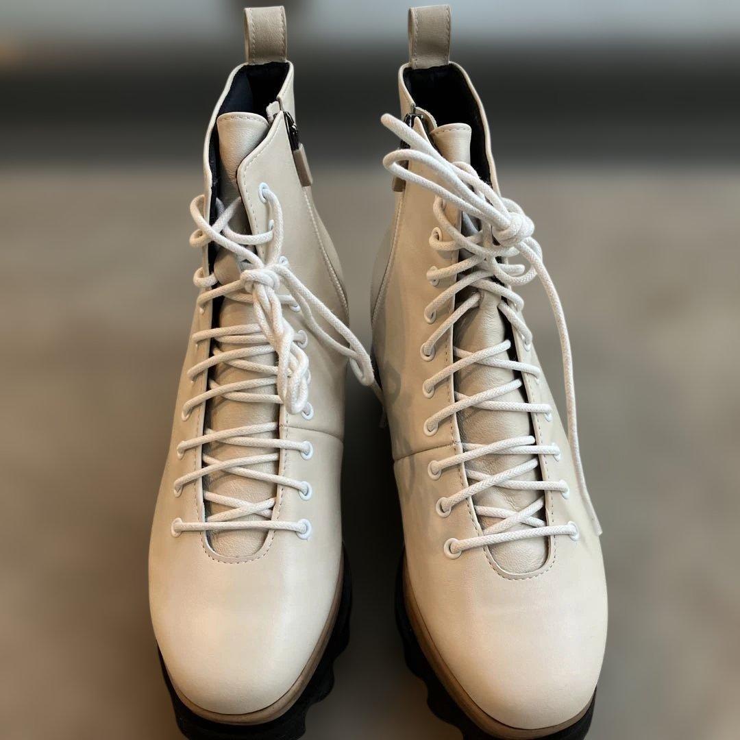ヒルズアベニュー　オセアニカ　レースアップブーツ