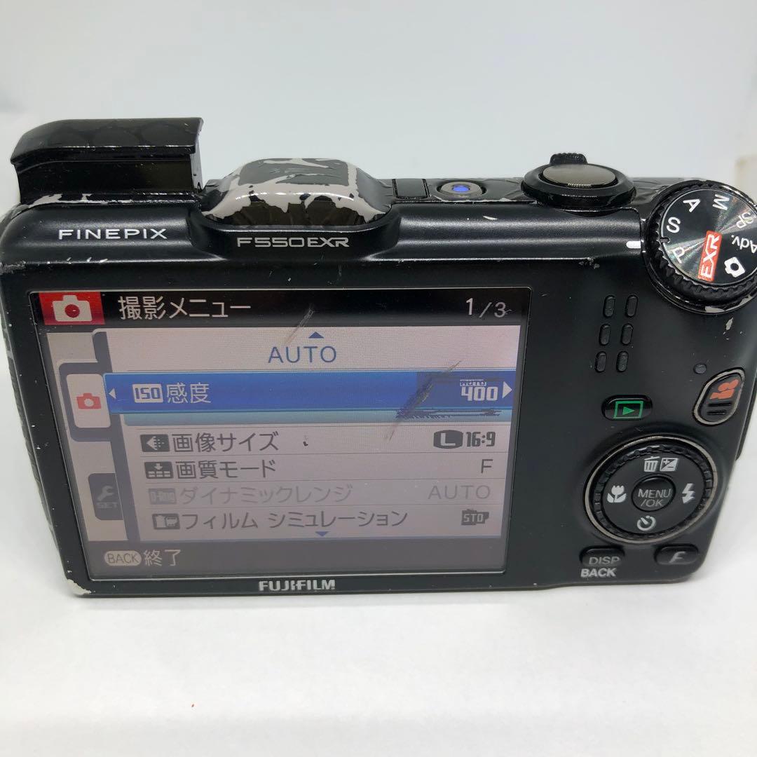 FUJIFILM FinePix F550EXR デジカメ 15倍ズーム 高性能