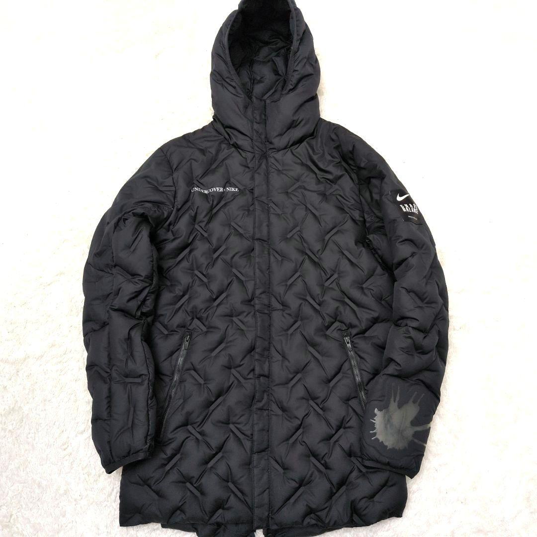【美品】ナイキ　アンダーカバー　レイヤーフィッシュテイルパーカー　コラボ　コート