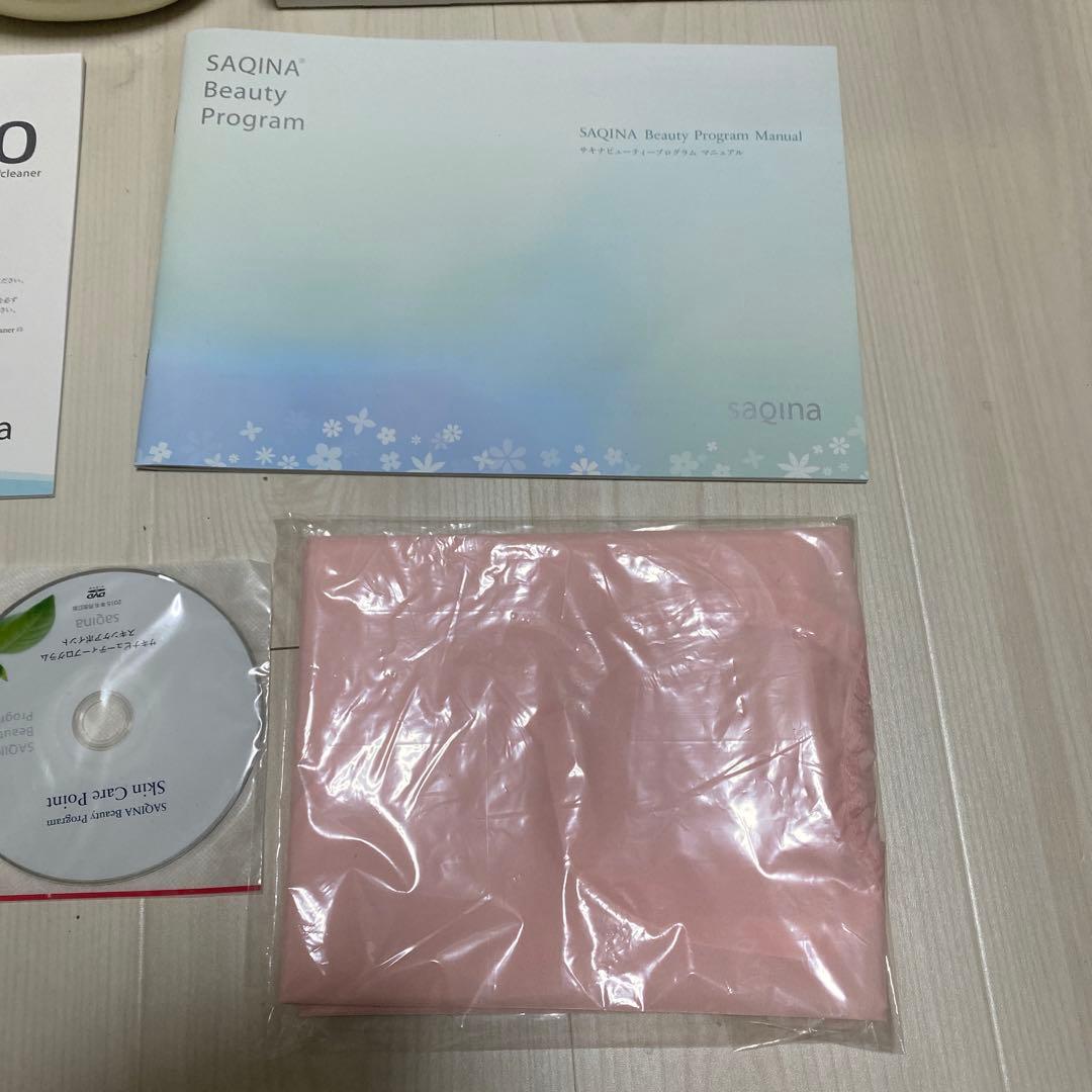 【ほぼ未使用】saqina pino 美容器 本体と付属品