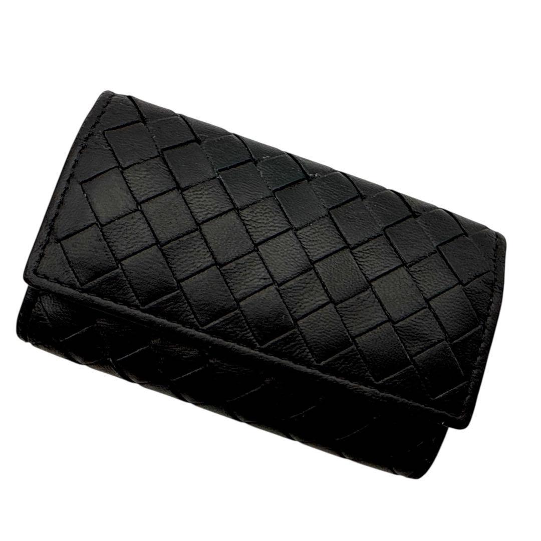 ボッテガ ヴェネタ イントレチャート ケース ブラック 黒 小銭入れ