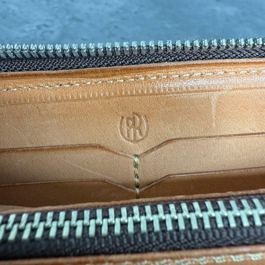 ★美品★REDMOON ラウンドジップ 長財布 51mm ビッグコンチョ