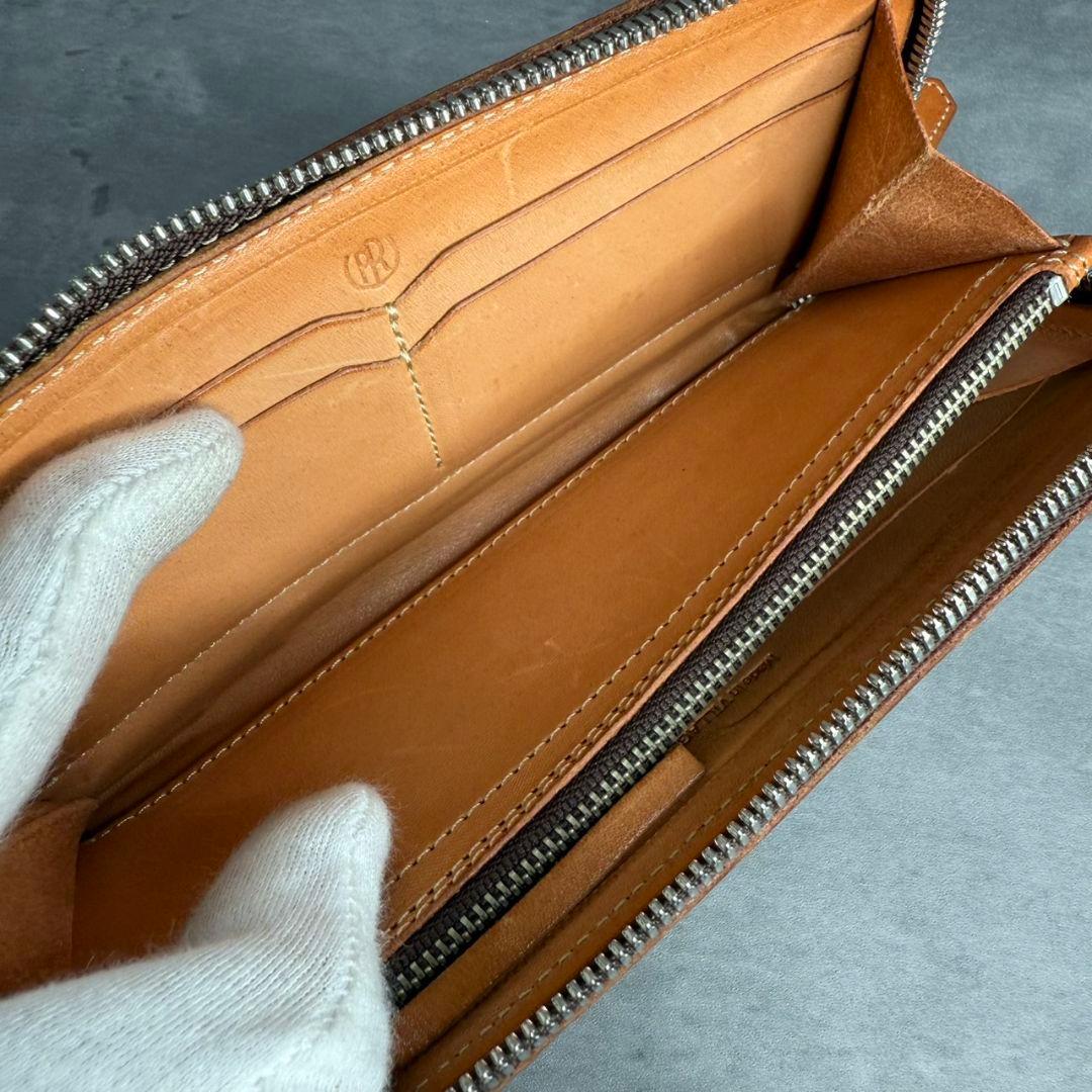 ★美品★REDMOON ラウンドジップ 長財布 51mm ビッグコンチョ