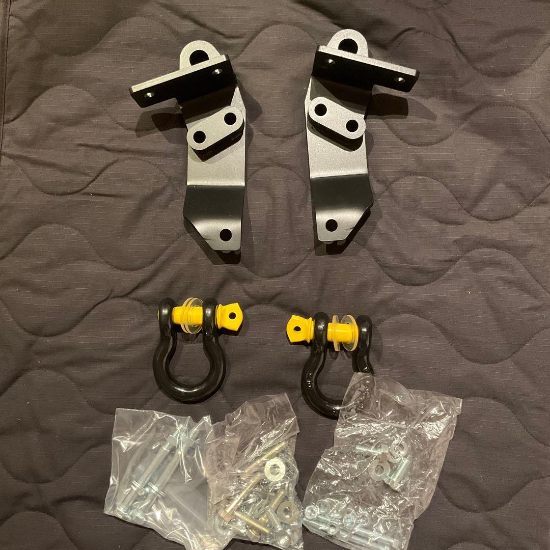 エブリイDA17　フロント牽引フック（SCバンパーガード専用） [100サイズ]