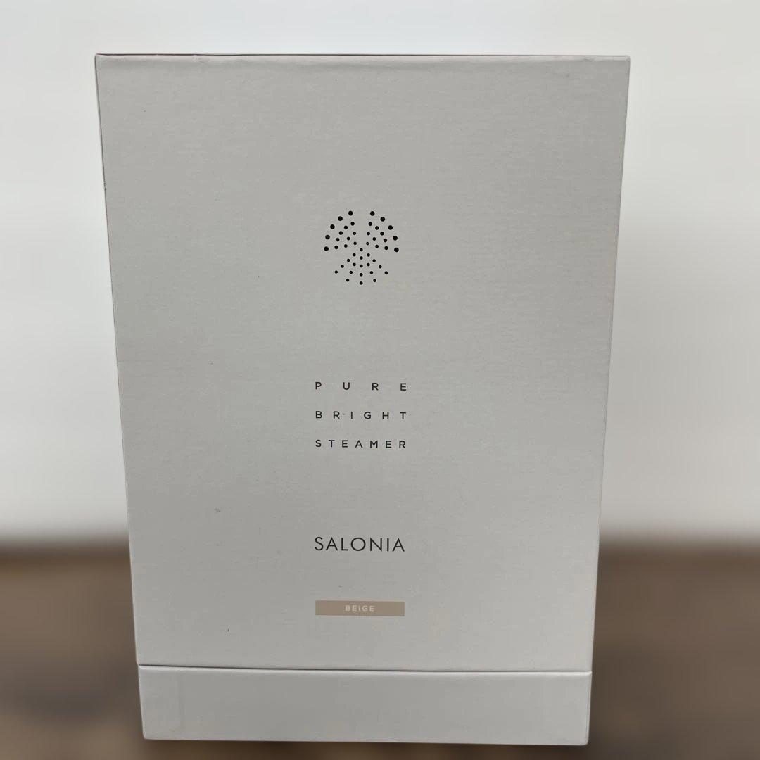 12277 SALONIA ピュアブライト スチーマー SAL22207BE