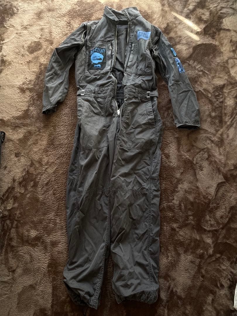 DIESEL ジャンプスーツ フライトスーツ つなぎ ミリタリー