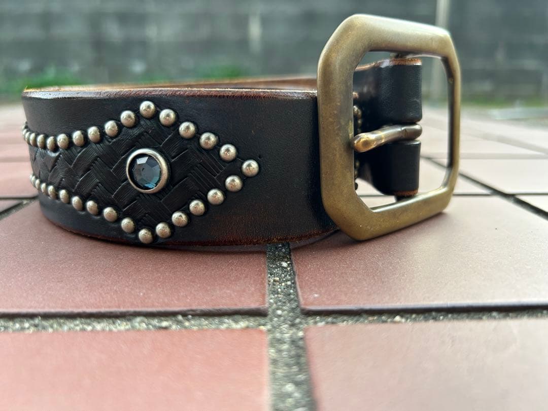 1930s~50sHTC茶色レザーベルト