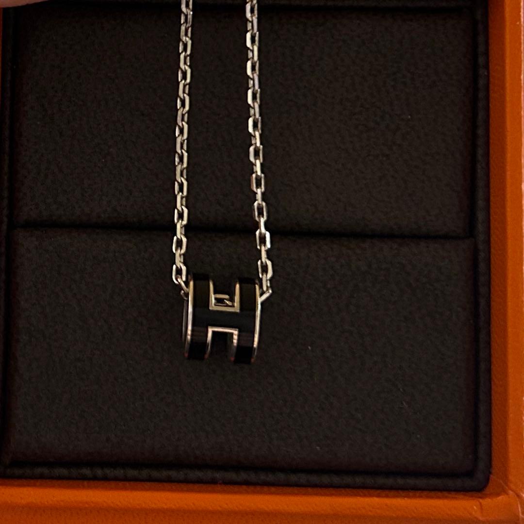 【美品】エルメス★ミニポップH ネックレス