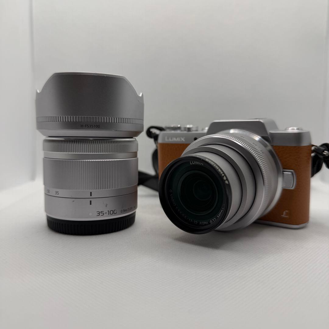 LUMIX ミラーレス一眼カメラ 25-100mmレンズ付き DMC-GF7