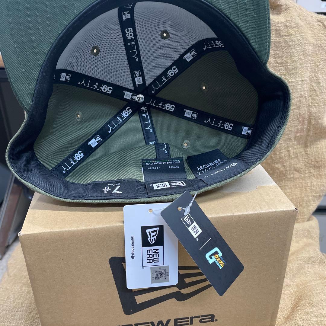 NEW ERA 59FIFTY オリーブキャップ 7 3/8 ガンダム　ジオン軍