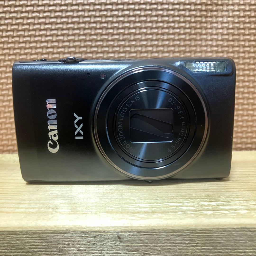 Canon IXY650 コンデジ ブラック 予備バッテリー/SDカード付き