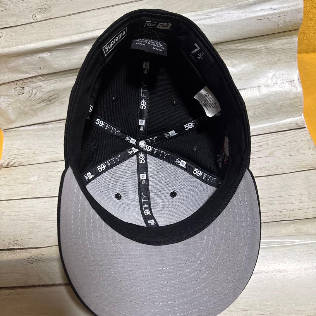 Supreme 59FIFTY 黒 キャップ サイズ7 4/3