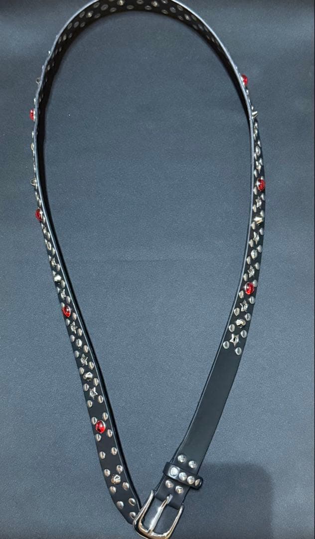 Jaded London スタッズ付きレザーベルト