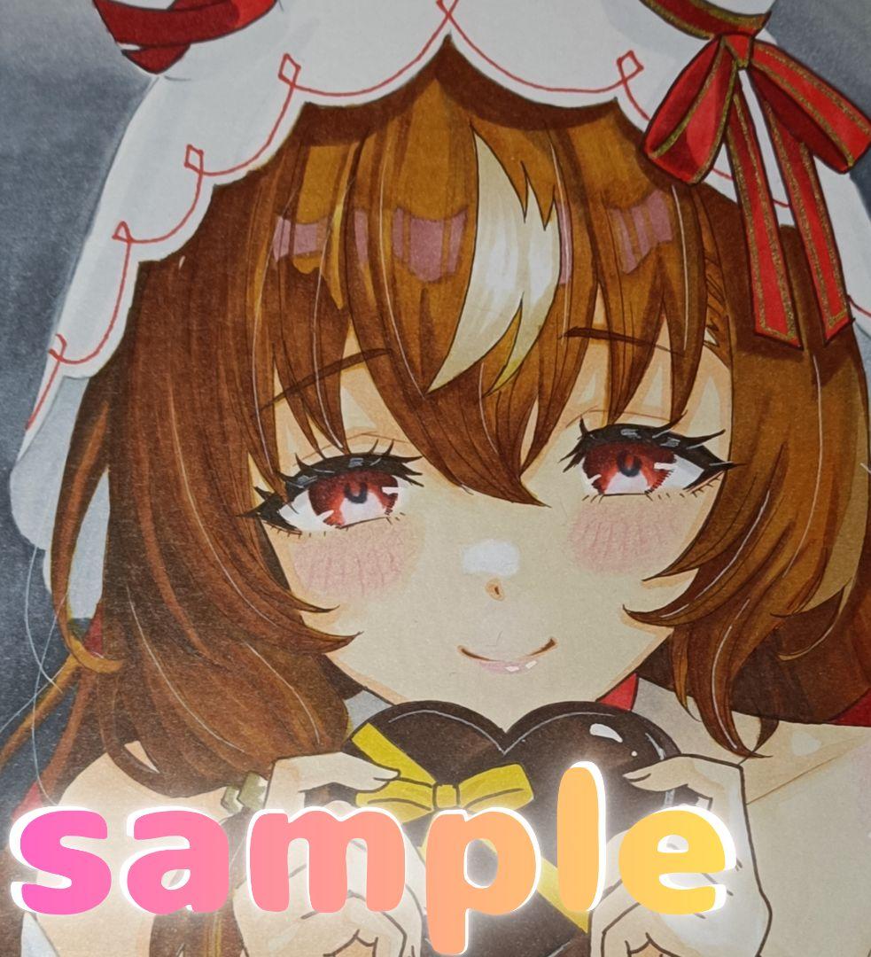 ヨ*キ様 手描きイラスト　ファンアート　ウマ娘スティルインラブ　バレンタイン　中