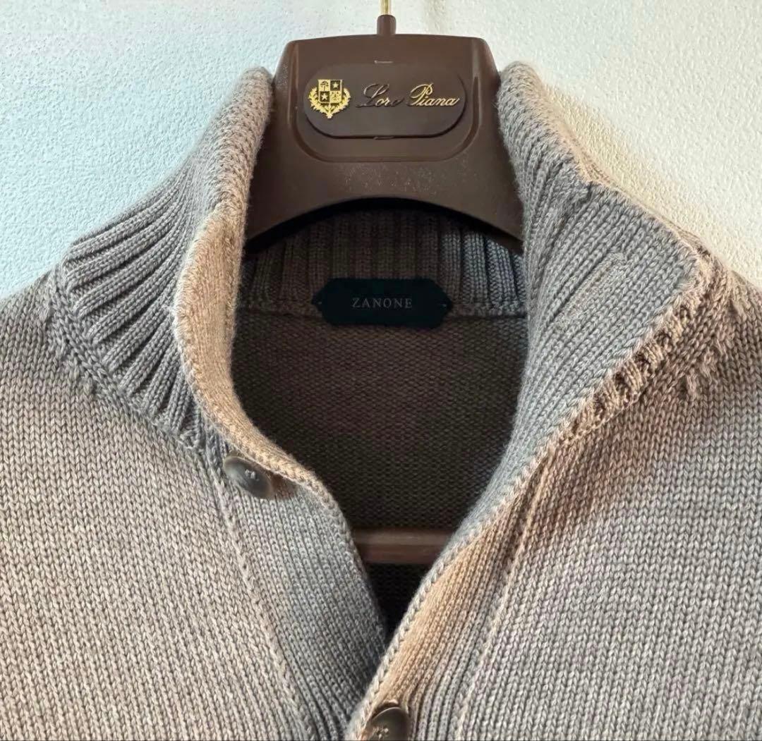 TAKIGAMI BASE　新品ザノーネ　キョート48 グレージュ ニット