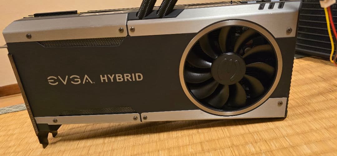 EVGA GTX1080 HYBRID＋MSIファン