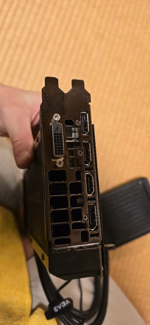 EVGA GTX1080 HYBRID＋MSIファン