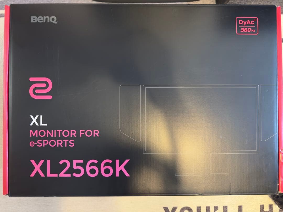 BenQ XL2566K 24.5インチ 360Hz モニター