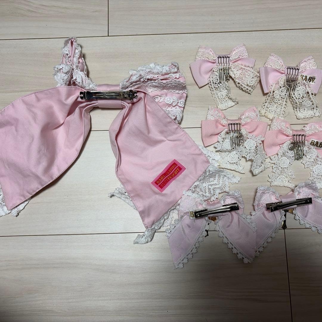 BABYピンク系小物セット