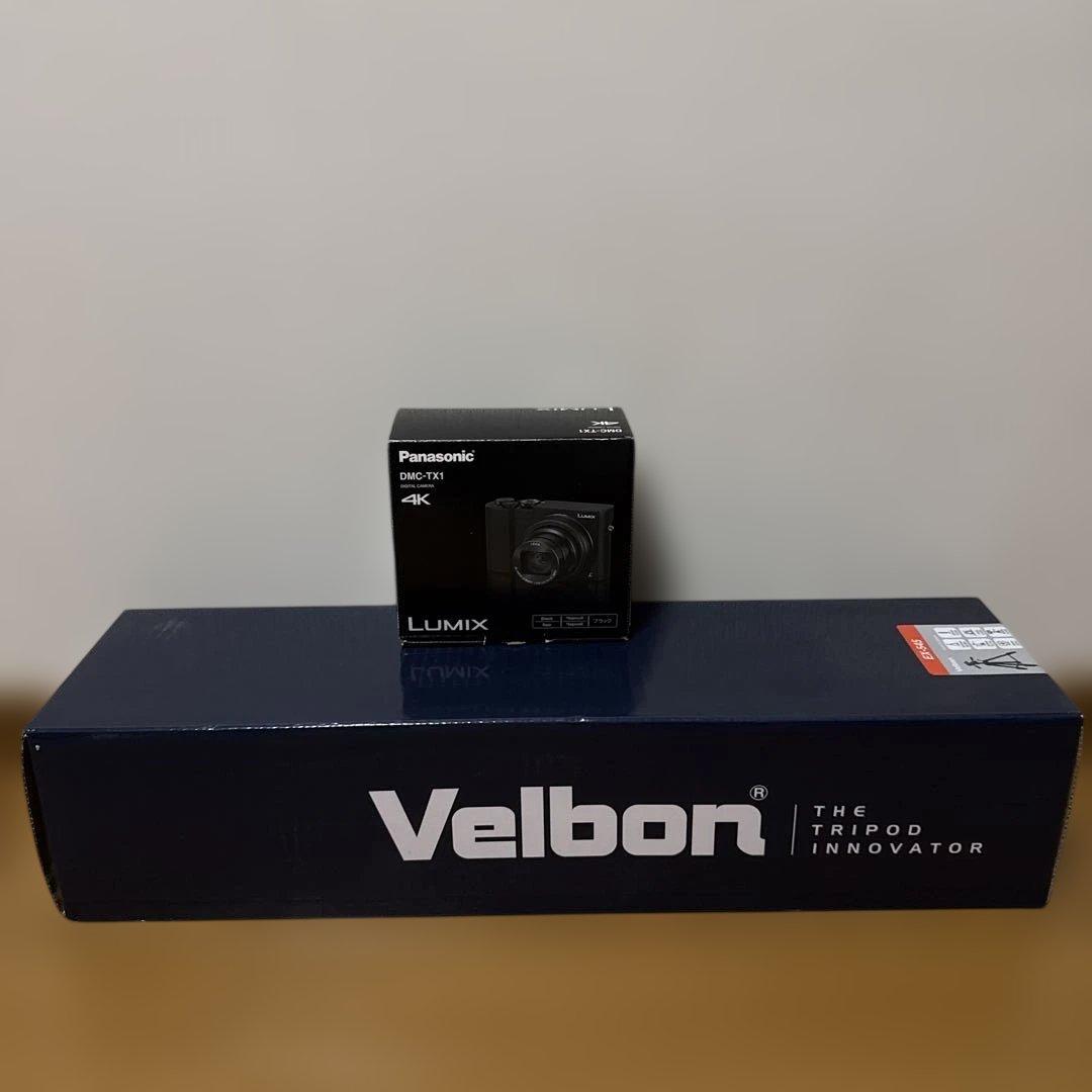 Panasonic DMC-TX1 4Kデジタルカメラ + Velbon三脚