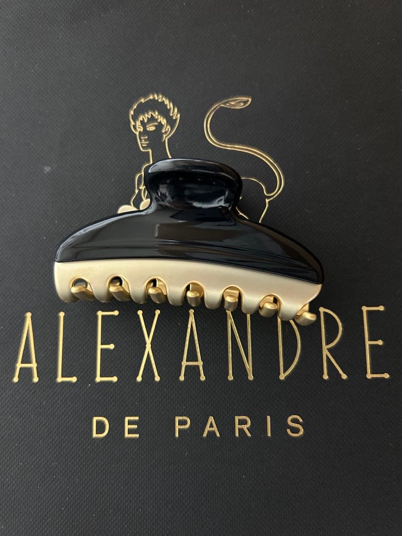 新品 ALEXANDRE DE PARIS ヴァンドームクリップ7.5㎝