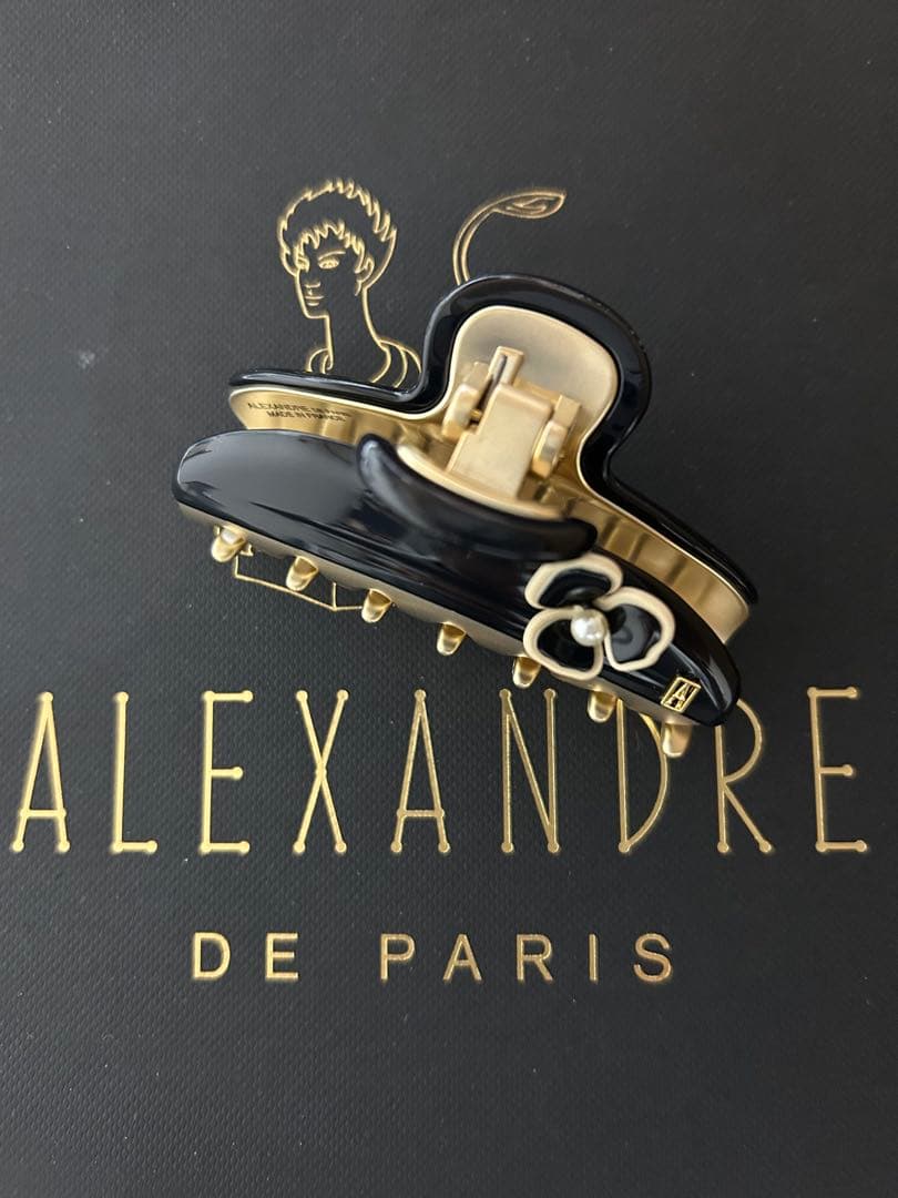 新品 ALEXANDRE DE PARIS ヴァンドームクリップ7.5㎝