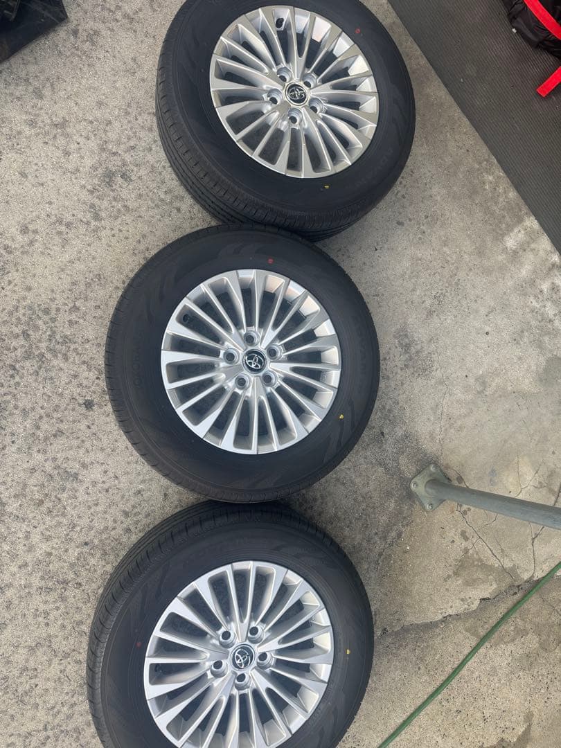 ほぼ新車外し アルファード40 純正17イン タイヤホイールセット 4本セット