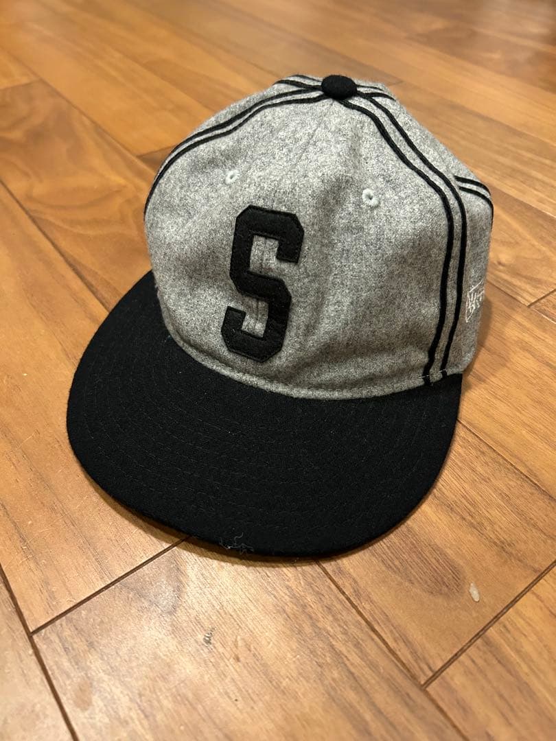 STUSSY×EBBETS FIELD 2Tone Wool Capエベッツ