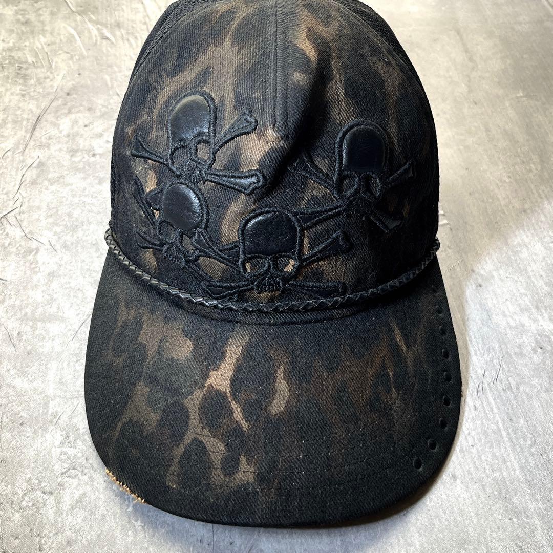 00s Roen leather skull cap archive ギャル男