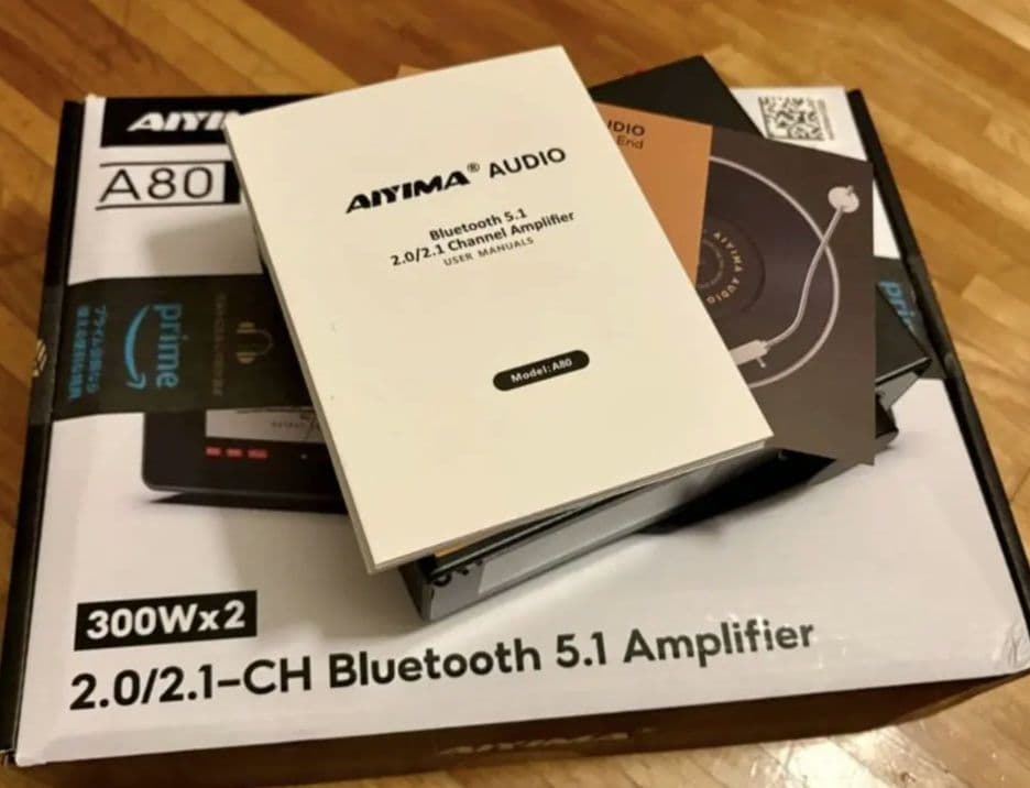 未使用に近い AIYIMA A80 2025年10月購入 更新前バージョン