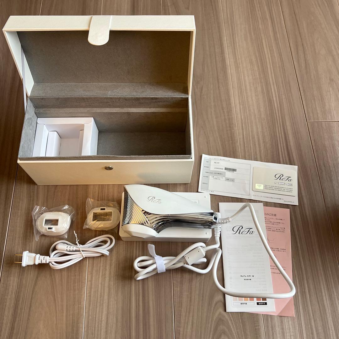 値下げ中　ReFa EPI W 脱毛器 本体と付属品