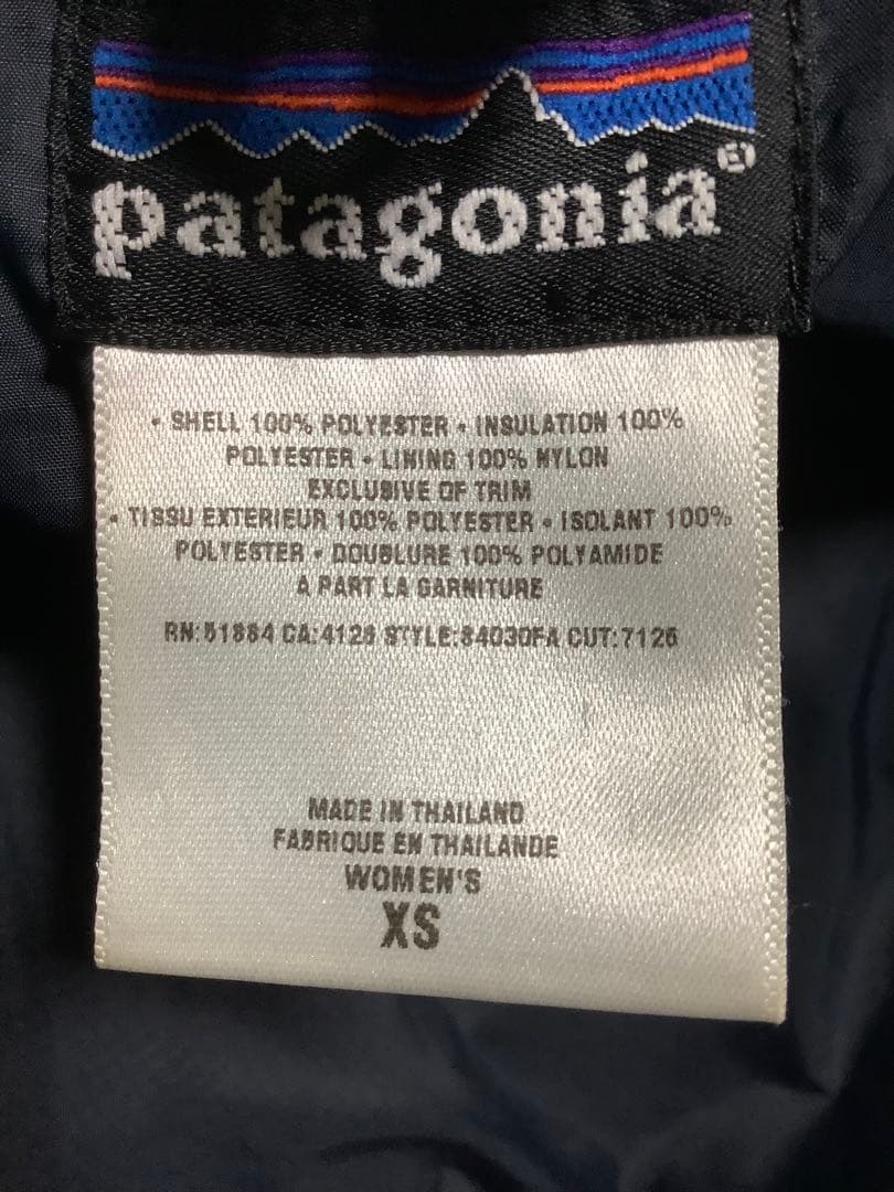 美品Patagonia パフジャケットレディースxs