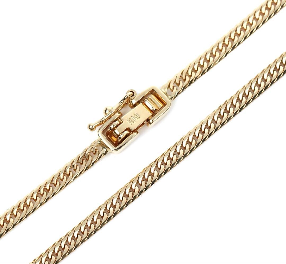 18金 喜平ネックレス 12面トリプル7.8g 50cm 造幣局検定マーク刻印入