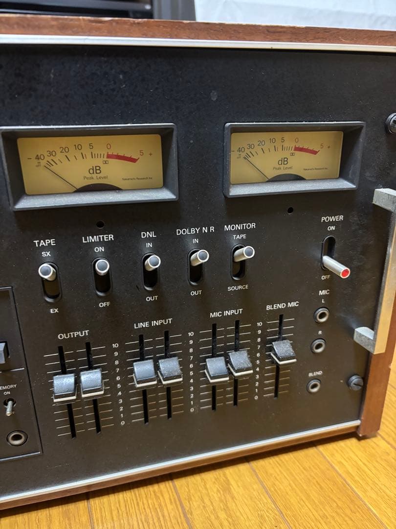 nakamichi 1000 tri-tracer 通電確認済