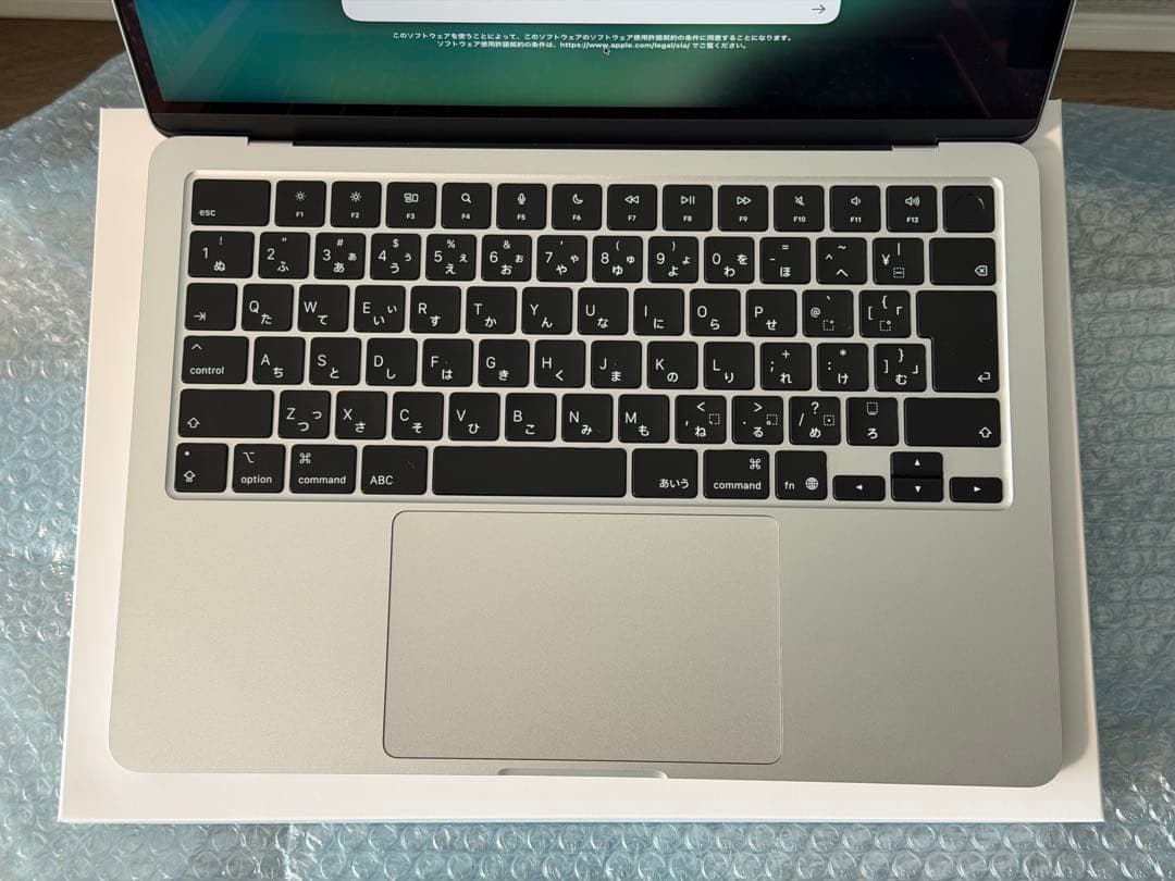 超美品！13 MacBook Air M4 16GB 256GBシルバー