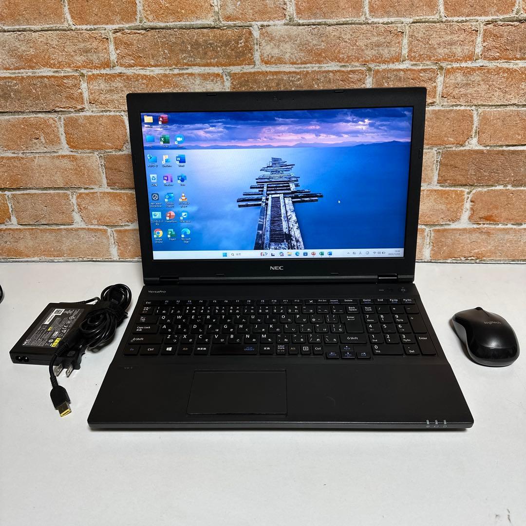 NECノート PC SSDサクサク起動メモリ8GB Windows11オフィス付