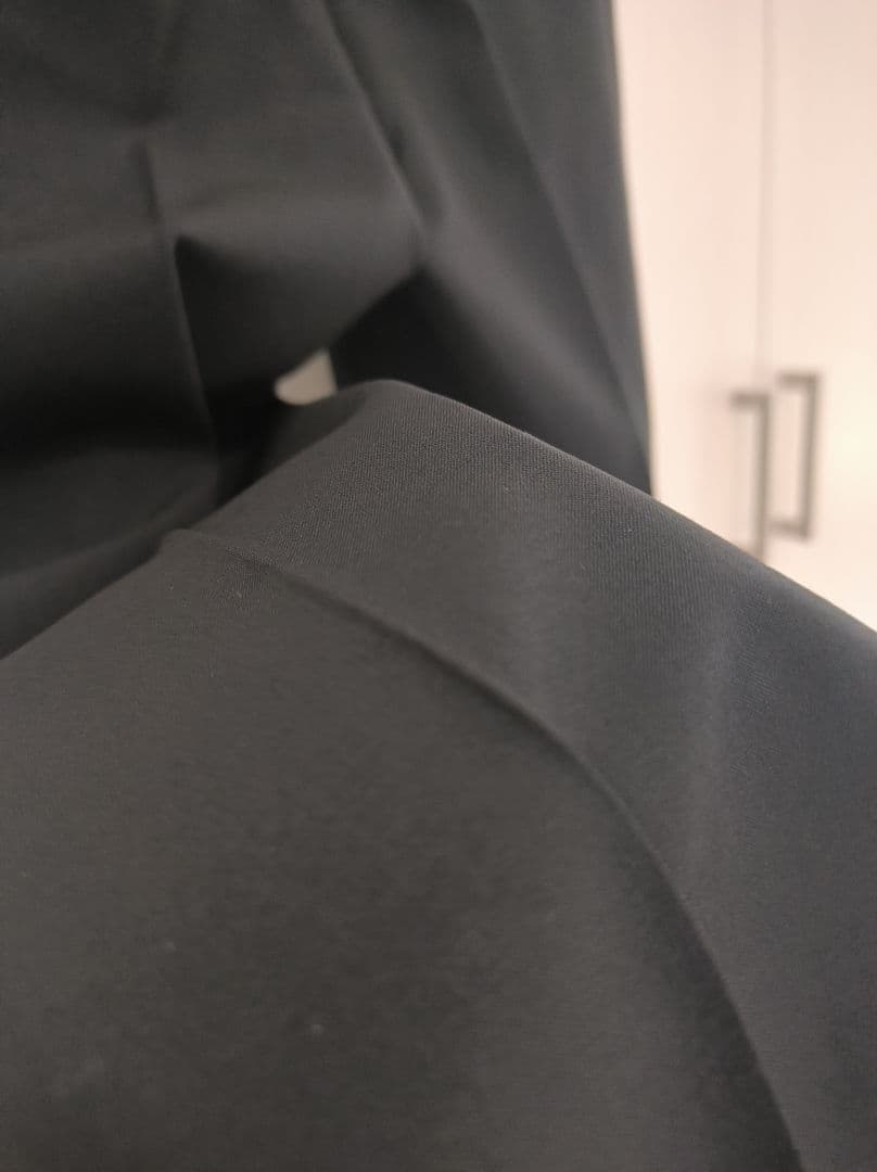 美品✨ノーカラー セットアップ パンツ LANAIスーツ ブラック 00